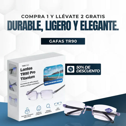 Gafas TR90 Fotocromaticas - Promo 2x1™